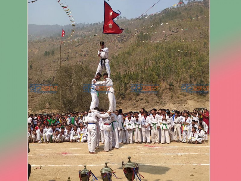 बेल्टापु मैदानमा सुरुभयो रनिङ शिल्ड